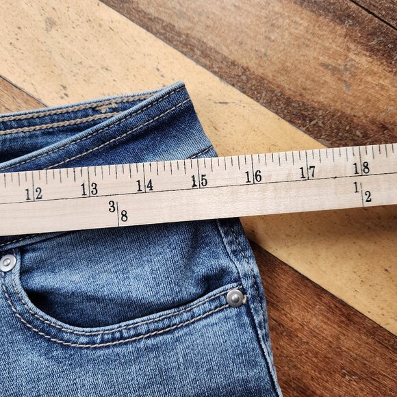 INC International Concepts Skinny Leg Regular Fit Shimmer Jeans Size 6 - Picture 7 of 16